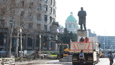 Rekonstrukcija Trga Nikole Pašića naglo poskupela