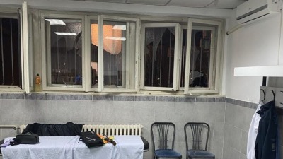 Navijači lomili po Humskoj, stradala svlačionica sudija (FOTO)