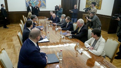 Sastanak Vučića i ambasadora zemalja Kvinte