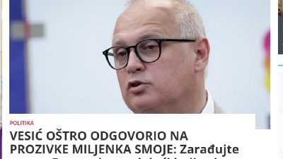 Pink brani Vesića od čoveka koji je umro pre 25 godina!
