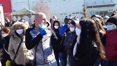 Protest radnika u Leskovcu: Plašimo se za zdravlje