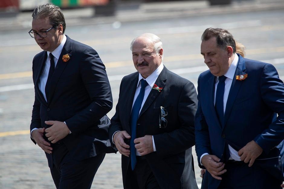 Vučić, Lukašenko i Dodik