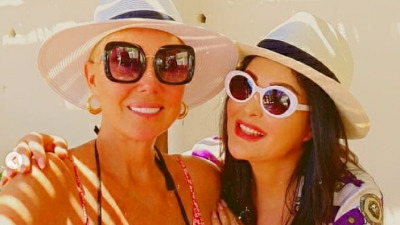 Susret u Monaku: Lepa Brena i Dragana Mirković uživaju!