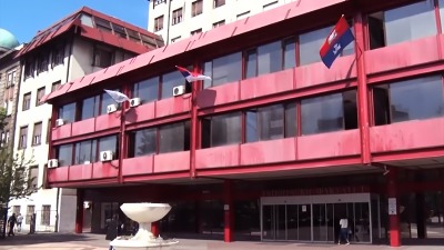 Ekonomski fakultet u Beogradu u fizičkoj blokadi (FOTO)
