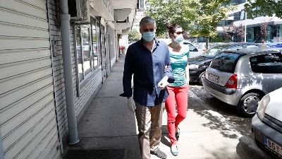 Čedina žena: Napali su ga navijači Zvezde Čedina žena: Napali su ga navijači Zvezde