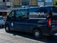 Sudarili se dve policijske marice (FOTO)