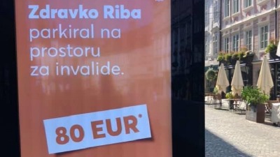 Marketinška kampanja u Ljubljani: Ko napravi prekršaj, završi na bilbordu Marketinška kampanja u Ljubljani: Ko napravi prekršaj, završi na bilbordu