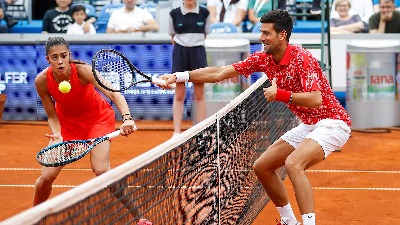 Novak i Olga partneri u miks dublu na US openu
