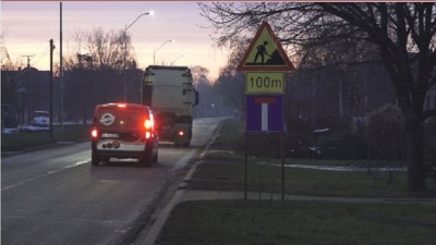 Protest zbog zatvaranja puta Stara Pazova - Golubinci 