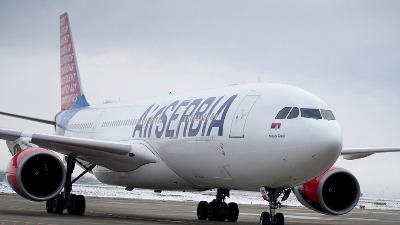 Trenutak kada srpski avion evakuiše građane iz Bejruta (FOTO)