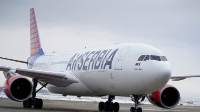 Avion Er Srbije zadržan na dodatnim pregledima u Rimu