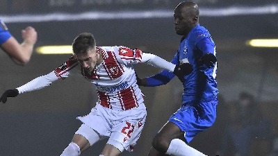 Stradao zglob: Nikolić otpao za mečeve sa Milanom!