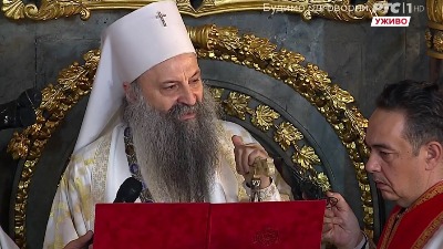 Patrijarh u besedi obećao: Neće biti strančarenja i politike (VIDEO) Patrijarh u besedi obećao: Neće biti strančarenja i politike (VIDEO)
