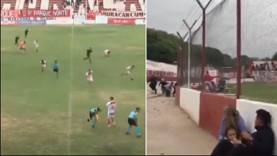 Trener upucan, igrači i navijači spašavali živu glavu Trener upucan, igrači i navijači spašavali živu glavu