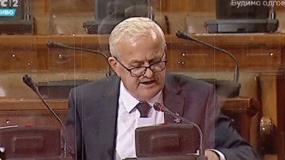 Atlagić za poslanike opozicije rekao da su "vođe obojene revolucije" u Srbiji