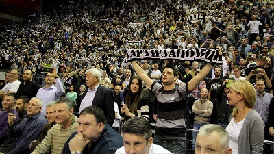 Partizan: Usled kazne Evrolige, bez prodaje dnevnih ulaznica za meč protiv Baskonije