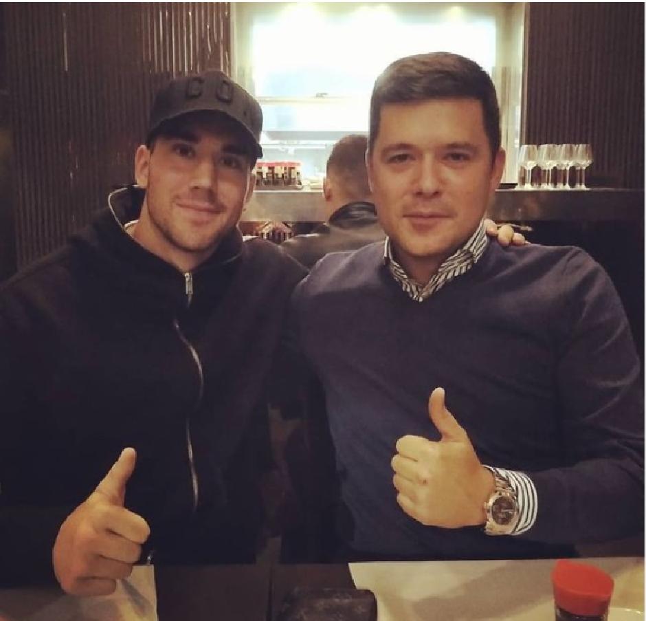 Dušan Vlahović i Darko Ristić FOTO: Instagram