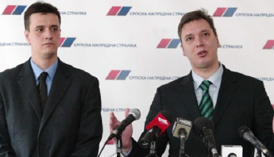Vladimir Cvijan i Aleksandar Vučić