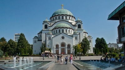  Deljenje Blagodetnog ognja sutra u 23 sata u Hramu Svetog Save u Beogradu