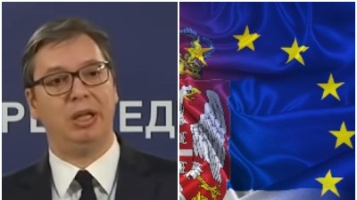 ŠTAMPA NA NEMAČKOM: EU mora da KAZNI Vučića, "grobara demokratije"