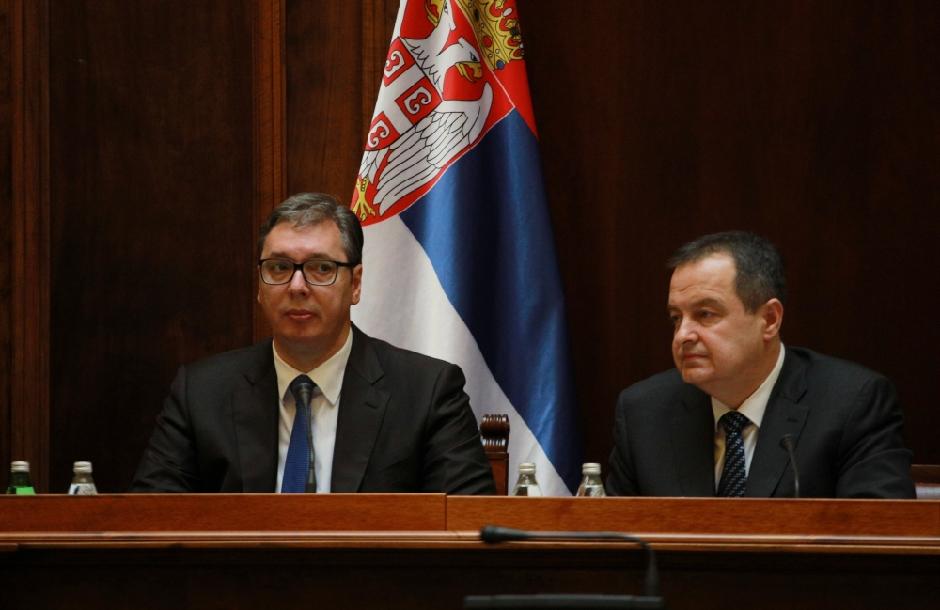 Aleksandar Vučić i Ivica Dačić FOTO: ATA Images