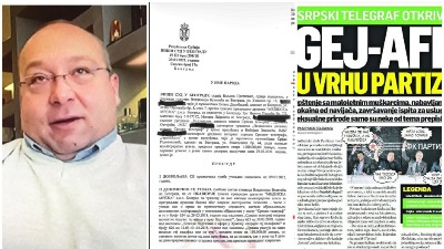 Vuletić na sudu dobio "Srpski telegraf" za laži da je gej pedofil
