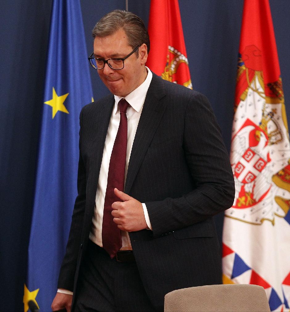 Aleksandar Vučić FOTO: ATA Images/Antonio Ahel