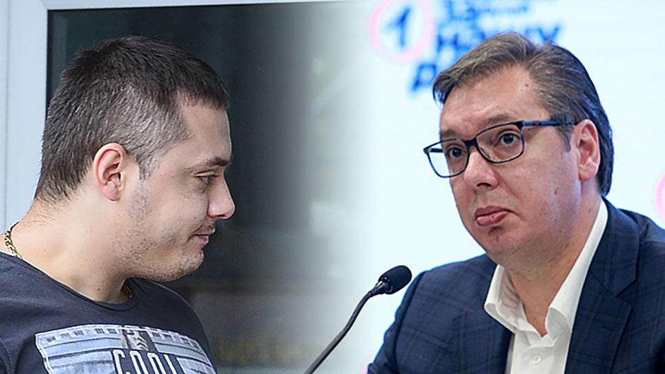 Aleksandar Vučić i Veljko Belivuk
