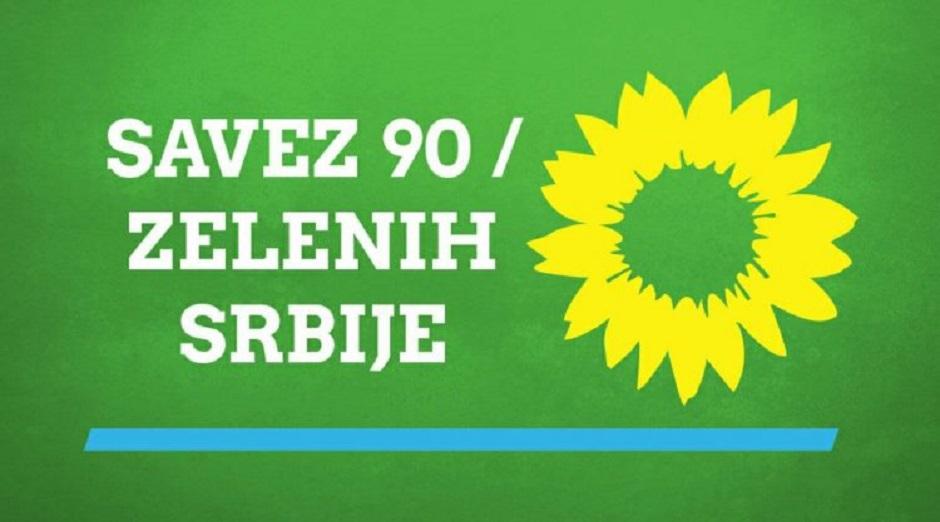Savez 90/Zelenih Srbije FOTO: Printscreen