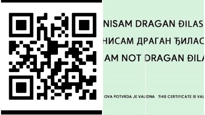 Jesi li Dragan Đilas: Uvodi se QR kod za ulazak u restorane