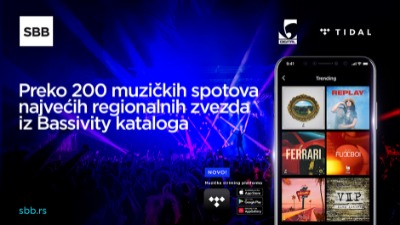 Spotovi najvećih regionalnih zvezda od sada za SBB korisnike uz TIDAL