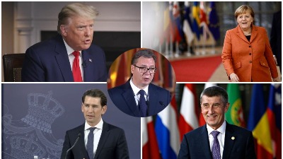 Tramp, Merkel, Kurc, Babiš... Vučićevi prijatelji padaju K'O KRUŠKE