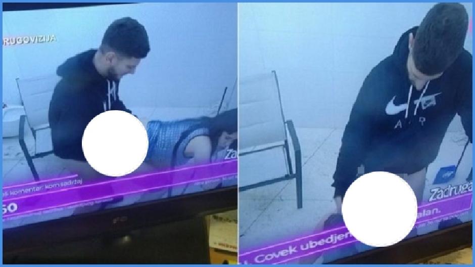 Skandalozne scene na televiziji Pink FOTO: Printscreen