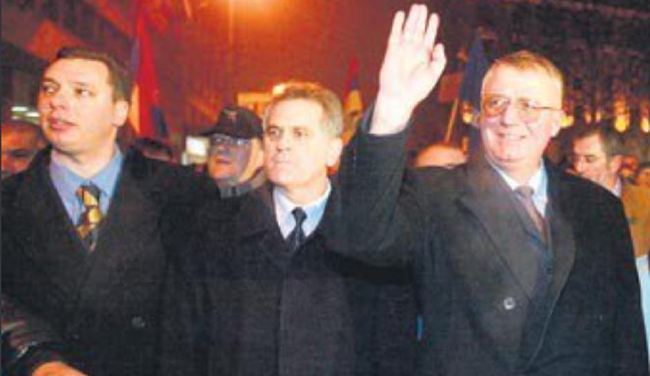 Radikalski trio snova - Šešelj, Nikolić, Vučić