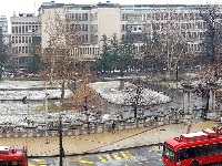 Oglasio se MUP o grafitima na Hemijskom fakultetu