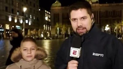 "Nejmar će plakati": Hit odgovor dečaka brazilskom novinaru (VIDEO)