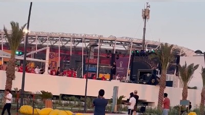 Žurka "orlova" i navijača u Kataru (VIDEO)