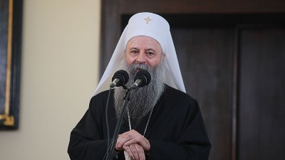 Patrijarh Porfirije pisao Putinu, Trampu, papi...