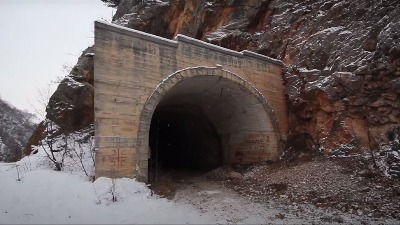 Ovako izgleda tunel iz filma "Lepa sela, lepo gore"