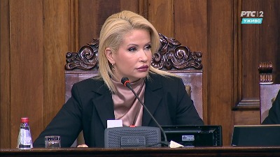 Sandra Božić na čelu skupštinskog odbora za odbranu