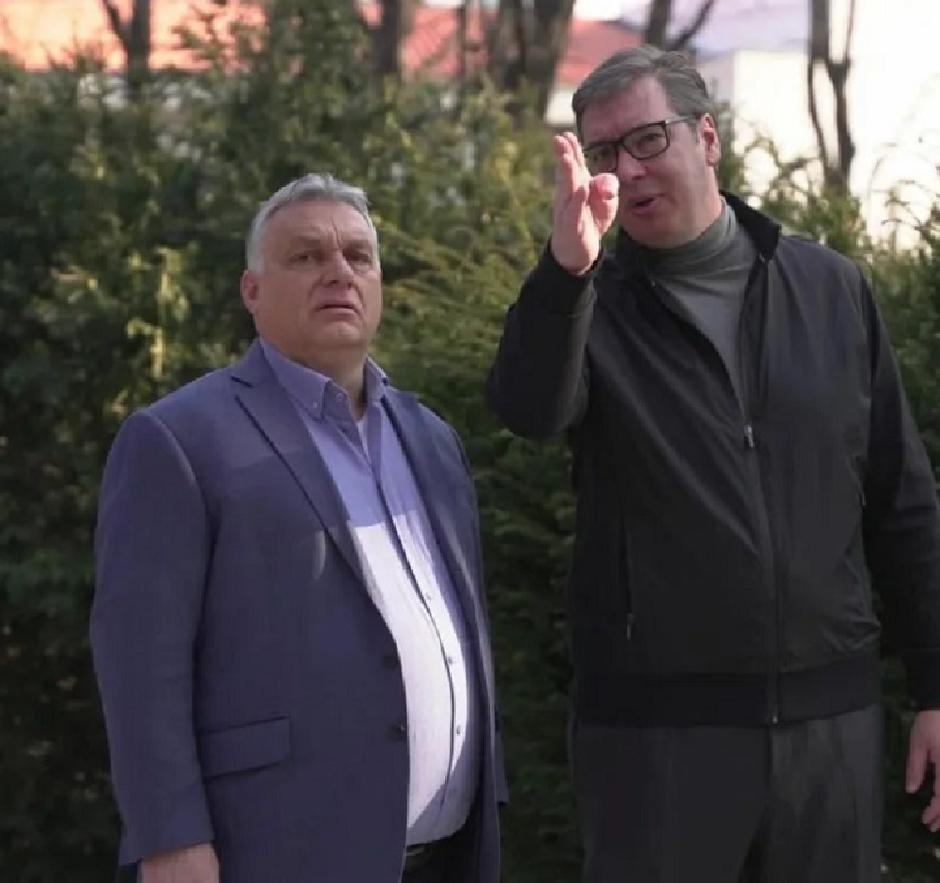 Braća: Orban i Vučić FOTO: Buducnostsrbije