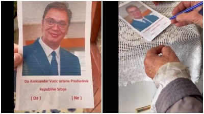 SNS BABA HRABRI VUČIĆA "Studentska lista je u padu" SNS BABA HRABRI VUČIĆA "Studentska lista je u padu"