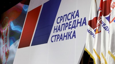 SNS: Linčovanje kartona s likom Vučića pokazatelj primitivizma blokadera