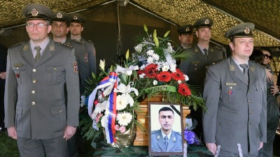 Sahranjen potpukovnik koji je poginuo u Kongu