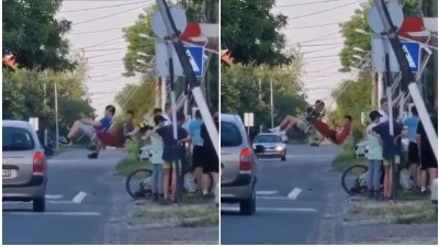 Uklonjen ringišpil u Ovči, decu "izbacivao" na put (VIDEO)