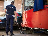 Sudarili se autobusi kod Ušća: Ima povređenih