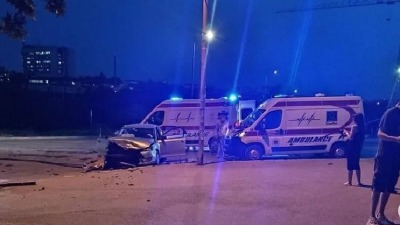 Nesreća u Kragujevcu, povređene četiri osobe