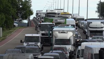 Saobraćajni KOLAPS u Beogradu, ovde je najgore (FOTO)