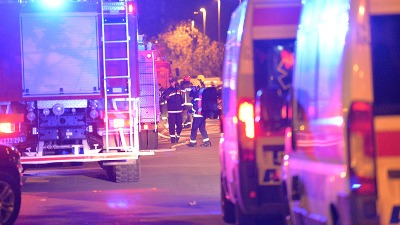 Izbio požar u zgradi u centru Pirota