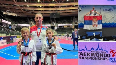 Tekvondo: Mia Buneta i David Kukić prvaci Evrope!